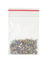 A variety of holographic glitter stars in different sizes, perfect for adding sparkle to crafts and decorations.