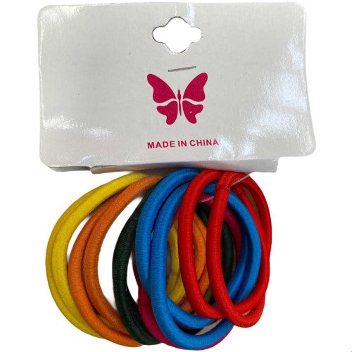 Colorful 12-pack hair bands for versatile styling, offering secure and comfortable fits for all hair types.