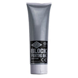 Essdee Block Print Ink 300ml in Met Silver, ideal for vibrant, non-permanent block printing on various surfaces.