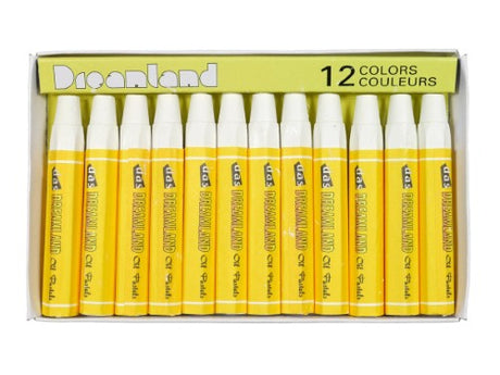 White artist oil pastels set by Das Dreamland, ideal for blending, layering, and adding highlights in artwork.