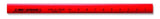 Ergonomic 1536.2 Carpenter's Pencil with flat design, durable lead for clear marking on wood, ideal for carpentry projects.