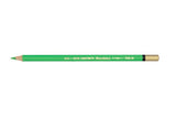 Soft May Green Aquarelle Pencil with hexagonal grip, ideal for vibrant watercolor effects on various surfaces.