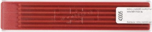 Red 2mm leads set for mechanical pencils, ideal for artists and engineers, enhancing precision in drawings and illustrations.