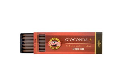 Gioconda Drawing Chalk in Sepia Light, ideal for rich drawings and smooth blending on paper and canvas.