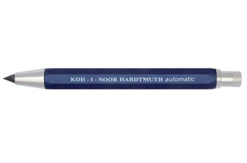 Blue 5640/2 Mechanical Pencil with 5.6mm lead, perfect for writing and drawing, features convenient built-in sharpener.