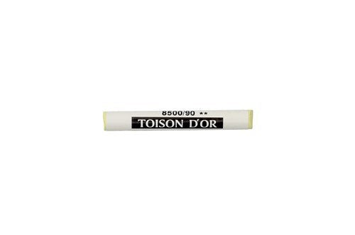 Vibrant Cadmium Lemon Yellow soft pastel stick for artists, smooth texture ideal for blending and layering in artwork.