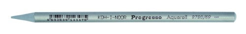 Progresso Aquarelle Pencils Grey Light set of 12, featuring smooth watercolor application and a comfortable hexagonal grip.