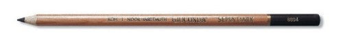 High-quality sepia dark sketching pencil for artists, ideal for portraits, landscapes, and detailed artwork.