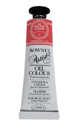 Premium Rown Art Oils 38ml Rose Dore in a tube, featuring vibrant color, buttery texture, and superior lightfastness for artists.