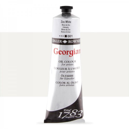 Artist Oil Paint - Rown Georg Oils 225ml Zinc White