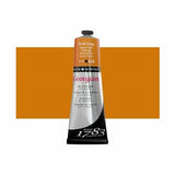 Vibrant 225ml Pyrrole Orange oil paint by Daler-Rowney, known for its smooth consistency and high pigment load.