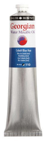 Rown Gwamo 200ml Cobalt Blue Hue Artist Oil Paint tube, showcasing a vibrant color for versatile, eco-friendly painting.