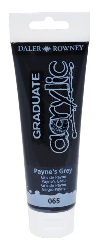 Acrylic Paint - D-R Graduate Acrylic 120ml Paynes Grey