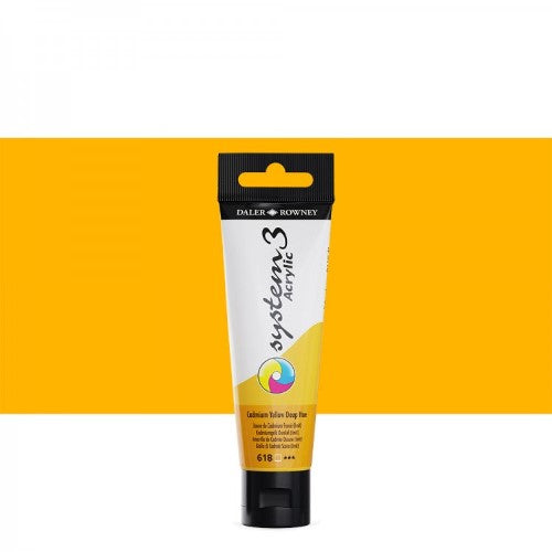 ROWN SYSTEM 3 59ml CADMIUM YELLOW DEEP