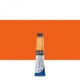 Vibrant Daler-Rowney Aquafine Cad Orange Hue watercolour in 8ml tube, perfect for blending and creating transparent washes.
