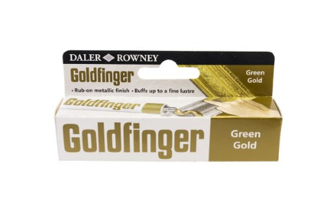 Metallic green gold acrylic paint for versatile applications, offering excellent coverage and a long drying time for creative projects.