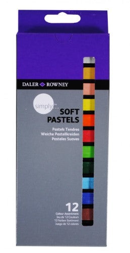 Artist Pastel - D-R Simply Soft Pastels Set 12