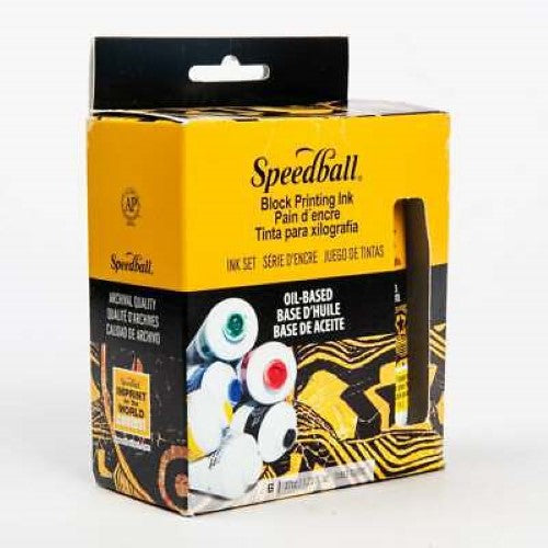 Speedball O/B Block Ptg Starter Set (6)