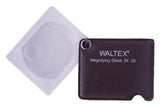 Waltex Pocket Magnifier 7541 with 10x magnification, compact design, and ergonomic handle for detailed inspection and reading.