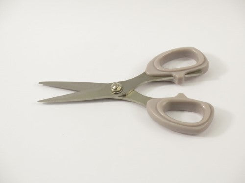 Versatile 5 1/4" general purpose scissors with stainless steel blade and comfortable grip for smooth, precise cutting.