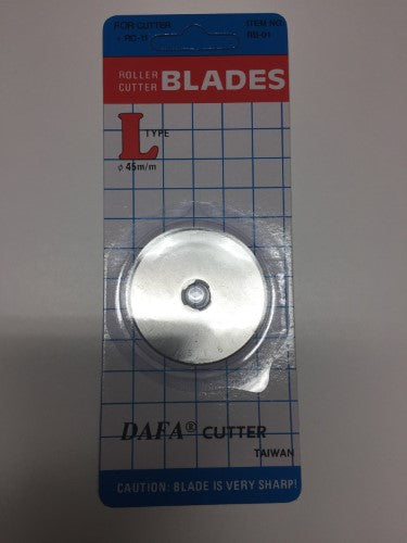 Rb-01 Blade for RC-11 Roller Cutter, designed for precise, durable cutting in various materials like paper and fabric.