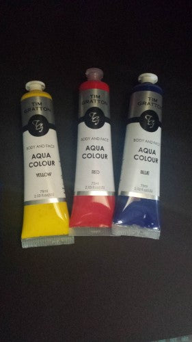 Vibrant 75ml Tg Bodypaint in Red Oxide, ideal for face and body art, safe for all skin types, perfect for creative expression.