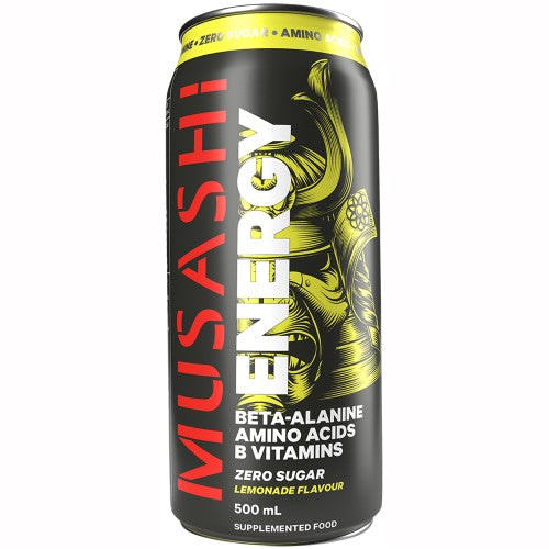 Musashi Energy Lemonade 500ml ( 12 Pack )