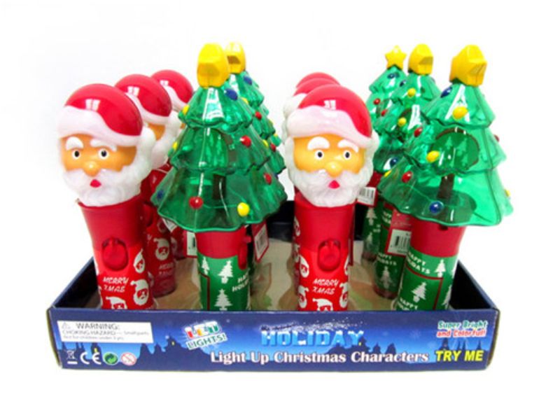 LIGHT UP SPINNING CHARACTERS (Set of 6 Assorted)