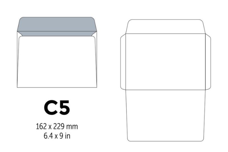 ENVELOPE - C5 229mm (12 Packs)