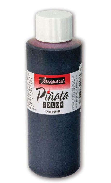 Vibrant Jacquard Piñata Chilli Peper 009 alcohol ink in 118.29ml, ideal for diverse art and craft surfaces.