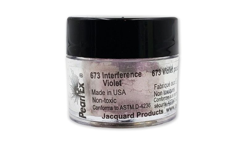 PEARL EX Powdered Pigment - JACQUARD INTERFERENCE VIOLET 673 (3g)