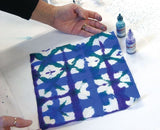 Transparent ochre fabric paint in 66.54ml, ideal for various techniques on natural and synthetic surfaces.