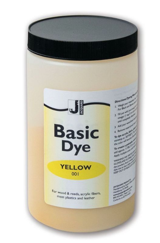 Vibrant yellow acid dye in 450g, perfect for dyeing protein fibers like wool and silk with excellent colorfastness.