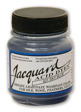 Vibrant Jacquard Sky Blue Acid Dye (621) in 14.17g, perfect for dyeing silk, wool, or nylon with exceptional colorfastness.