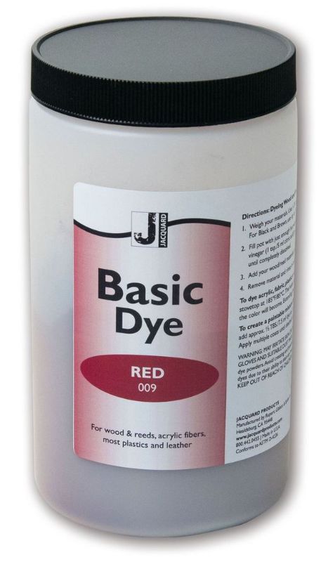 Vivid Jacquard Red acid dye for protein fibers like wool and silk, offering maximum washfastness and lightfastness (450g).