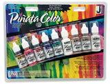 Vibrant JACQUARD Piñata Exciter Pack 9 featuring nine 0.5 fl oz alcohol ink bottles in stunning colors for creative projects.