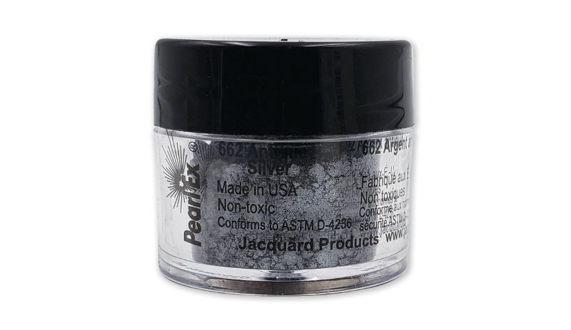 PEARL EX Powdered Pigment - JACQUARD ANTIQUE SILVER 662 (3g)