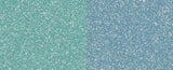 Pearl Ex DUO BLUE GREEN 681 powdered pigment (14g) for vibrant pearlescent and metallic art effects on various surfaces.