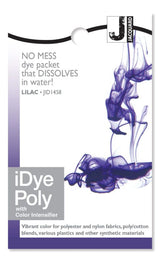 Dissolvable Jacquard Lilac dye for synthetic materials, perfect for vibrant crafting and cosplay projects.