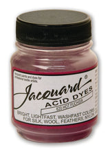 Bright Hot Fuchsia acid dye powder for vibrant, long-lasting color on silk, wool, and protein fibers; perfect for creative projects.