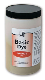 Bright orange Jacquard acid dye for vibrant, long-lasting color on protein fibers like wool, silk, and cashmere.