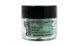 Vibrant Jacquard Spring Green 685 powdered pigment for metallic effects in art, safe for various surfaces and mixes.