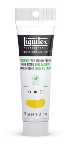 Liquitex Heavy Body Acrylic 59ml Yellow Medium