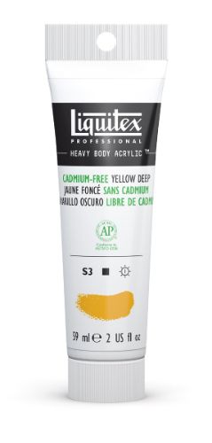 Liquitex Heavy Body Acrylic 59ml Yellow Deep