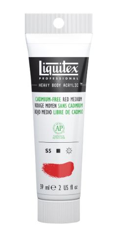 Liquitex Heavy Body Acrylic 59ml Red Medium