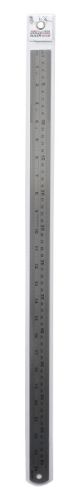 Kent Stainless Steel Ruler 600mm, durable with imperial/metric measurements, perfect for precise cutting and easy storage.