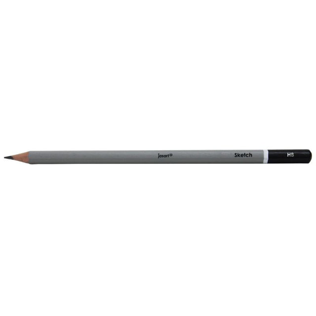 JASART Studio Quality HB Sketching Pencil, ideal for detailed sketches, crafted from premium wood and FSC certified.