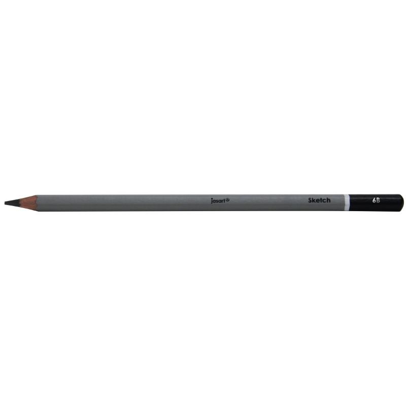 JASART STUDIO QUALITY SKETCHING PENCIL - BLOCK6B [ FSC100% ]