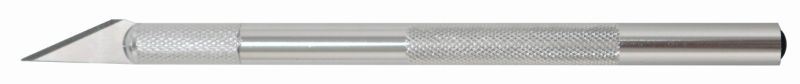 KENT Craft Knife with textured grip, cap, and 2 replacement blades for precise cutting in art and craft projects.