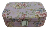 Elegant floral jewellery box from Smartfox NZ, 15cm, perfect for organizing and displaying your precious jewelry.